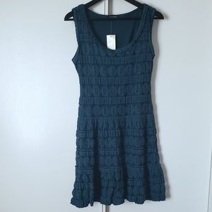 NWT Max Edition Teal Sleeveless Lace Dress